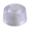 Butée de porte plastique adhésive Ø30 mm hauteur 22 mm lot de 2