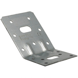 Équerre renforcée E5 A angle 135° 65x75x48 mm épaisseur 1.5 mm