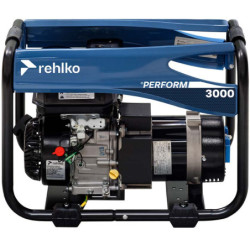 Groupe électrogène PERFORM 3000 230 V moteur essence Kohler capacité 3kW