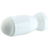 Butoir de mur plastique à visser longueur 68 mm