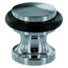 Butoir zamack chromé à visser Ø30 mm hauteur 28 mm