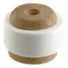 Butoir bois clair à visser Ø35 mm hauteur 26 mm