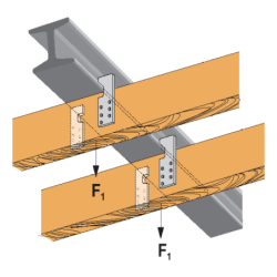 Ancrage IPN Simpson largeur 40 mm épaisseur 4 mm