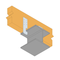 Ancrage IPN Simpson largeur 40 mm épaisseur 4 mm