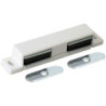 Loqueteau double à gâche fixe acier et plastique 2 x 5kg