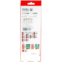 Fixation sur isolant extérieur par scellement Thermax 12 et 16 zingué lot de 2