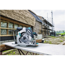 Scie circulaire Ø190mm 36 V (2 x 18 V) en coffret Makpac sans batterie ni chargeur
