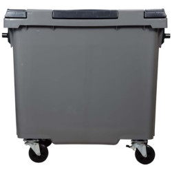 Conteneur 4 roues 770L sans barre Gris / Gris KOROK