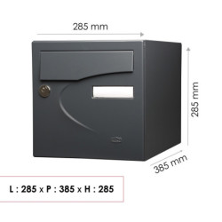 Boîte aux lettres Préférence Renz gris anthracite RAL 7016
