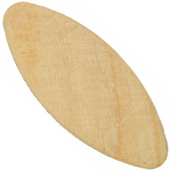 Lamelles de bois N°20 56mm 23mm Boîte de 100