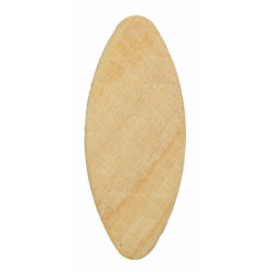 Lamelles de bois N°20 56mm 23mm Boîte de 100