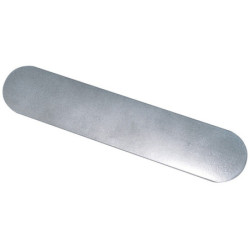 Platoir chapiste magnesium double arrondi 40 x 8cm