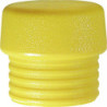 Embout rond jaune pour maillet mi-dur Wiha diamètre 30 mm
