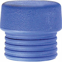 Embout rond bleu pour maillet souple Wiha diamètre 30 mm