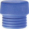 Embout rond bleu pour maillet souple Wiha diamètre 30 mm