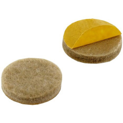 Patin spécial parquet adhésif rond