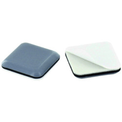 Patin PTFE gris adhésif ou à poser