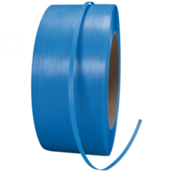Feuillard manuel de cerclage polypropylène bleu