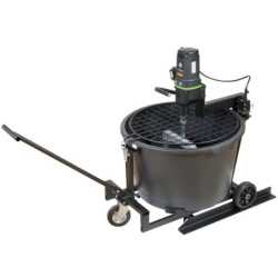 Station de malaxage mobile Eibenstock Automix90 230 V grande capacité 90 L ou 80 kg