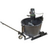 Station de malaxage mobile Eibenstock Automix90 230 V grande capacité 90 L ou 80 kg