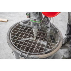 Station de malaxage mobile Eibenstock Automix90 230 V grande capacité 90 L ou 80 kg