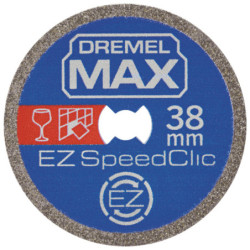 Disque à tronçonner diamanté Ø38 mm DREMEL Max S545