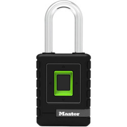 Cadenas de sécurité biométrique étanche à empreinte digitale - Master Lock - Noir