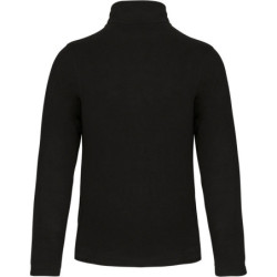 Veste micropolaire zippée homme noire