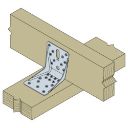 Équerre renforcée ABR 100x100x90mm en INOX A4