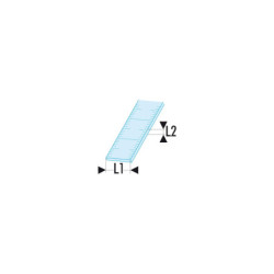 Réglet semi rigide inox 2 faces 500 mm Facom