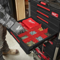 Coffret 4 tiroirs PackOut Milwaukee