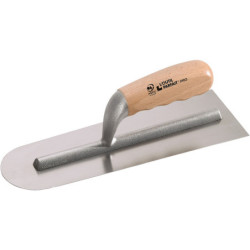 Platoir chapiste rond 29 cm poignée bois
