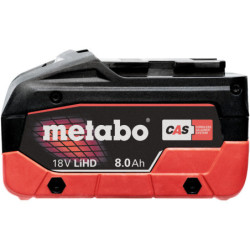 Batterie LIHD 18V 8,0 Ah METABO
