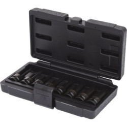 Coffret de 8 douilles longues à choc KS Tools Torx 1/2 de T30 à T80
