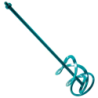 Turbine de malaxage Collomix WK Emmanchement M14 Ø 120 mm - Longueur 590 mm