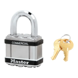 Cadenas Excell professionnel Master Lock avec coque acier inoxydable