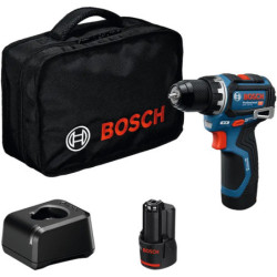 Perceuse Visseuse sans fil Bosch GSR 12V-32 avec 2 Batteries 12V 2Ah + chargeur GAL 12V-20