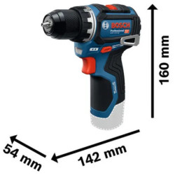 Perceuse Visseuse sans fil Bosch GSR 12V-32 avec 2 Batteries 12V 2Ah + chargeur GAL 12V-20