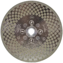 Disque diamant 2 en 1 coupe et meulage Rubi ECD 125 mm Super Pro
