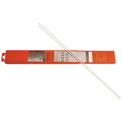 Brasure 40% argent Selectarc 5040E baguette enrobée - 2 x 500 mm - étui de 250