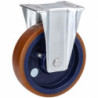 Roue série polyuréthane jante fonte diametre 125mm resistance 560Kg