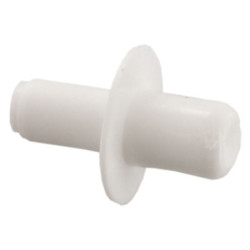 Taquet cylindrique plastique diamètre 5-6 mm lot de 12