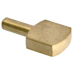 Taquet laiton diamètre 5 mm lot de 4