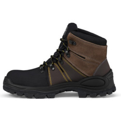 Chaussures de sécurité hautes Lemaitre Trek semelle Vibram waterproof S3 brun