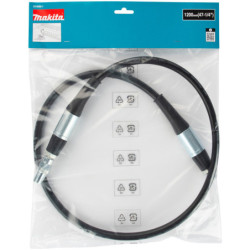 Flexible de 1200mm avec raccord pour pompe à graisse MAKITA
