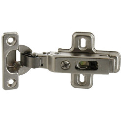 Charnière à ressort acier nickelé diamètre 35 mm lot de 2