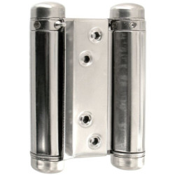 Charnière double ressort acier 75 mm