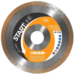 Disque diamant StartLine CR60 carrelage et céramique Ø 125 x 22,23 mm - Diam Industries