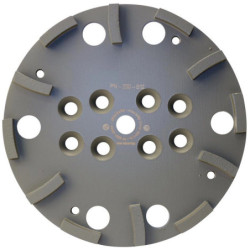 Plateau diamant pour ponceuse à sol PB-E250 Diam Industries - Béton et époxy Ø 250 mm
