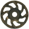 Plateau diamant ponçage béton et époxy - PNZ180 Diam Industries Ø180mm Alésage 22,23mm